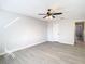 Bright bedroom with ceiling fan and neutral decor at 4748 Azalea Dr # 201 D, New Port Richey, FL 34652