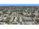 Aerial view of apartment complex near other houses and businesses at 7701 Starkey Rd # 324, Seminole, FL 33777