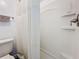 Clean bathroom with shower/tub combo and updated fixtures at 7701 Starkey Rd # 324, Seminole, FL 33777