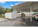 Designated carport with a reserved space, offering convenience and protection for your vehicle at 11485 Oakhurst Rd # 322, Largo, FL 33774