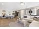 ' playroom with two desks, a comfortable sectional sofa, and plenty of storage at 4357 Cloud Hopper Way, Lutz, FL 33559