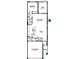 Two-story home floor plan showcasing four bedrooms, three baths, and a two-car garage at 4357 Cloud Hopper Way, Lutz, FL 33559