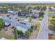 An aerial view showcasing the home's setting at 7511 Tyson Dr, Port Richey, FL 34668