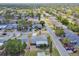 An aerial view of the home and its surroundings at 7511 Tyson Dr, Port Richey, FL 34668