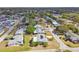 Aerial showing home's location and surrounding houses at 7511 Tyson Dr, Port Richey, FL 34668