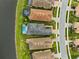 Property's aerial view showcasing waterfront location at 8520 Grand Alberato Rd, Tampa, FL 33647
