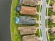Property's aerial view showcasing waterfront location at 8520 Grand Alberato Rd, Tampa, FL 33647