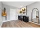 Convenient bar area with wine cooler and ample storage at 8520 Grand Alberato Rd, Tampa, FL 33647