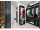 Large walk-in closet with ample shelving and hanging space at 8520 Grand Alberato Rd, Tampa, FL 33647