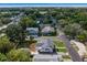 Aerial view of a newly renovated home situated on a quiet residential street at 1001 E New Orleans Ave, Tampa, FL 33603