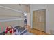 Cozy bedroom featuring a house frame bed and closet with louvered doors at 311 Sugar Creek Dr, Plant City, FL 33563