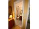 Clean bathroom with a shower/tub combo, toilet, and vanity at 4215 E Bay Dr # 1013B, Clearwater, FL 33764