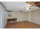 Empty bedroom with ceiling damage and window at 615 16Th Nw St, Largo, FL 33770