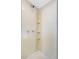 Small shower stall with corner shelving at 615 16Th Nw St, Largo, FL 33770