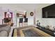 Spacious living room with large sectional sofa and flat-screen TV at 10263 Gandy Blvd N Blvd # 2005, St Petersburg, FL 33702