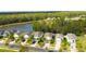 Community of upscale homes near a lake at 20028 Satin Leaf Ave, Tampa, FL 33647
