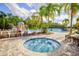 Resort-style pool with a spa and water features at 20028 Satin Leaf Ave, Tampa, FL 33647