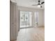 Bedroom with private access to a sunroom and bathroom at 4152 55Th N Way # 1028, Kenneth City, FL 33709