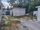 Backyard with shed and RV parking at 5748 Montana Ave, New Port Richey, FL 34652
