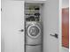 Convenient laundry room with washer and dryer at 777 N Ashley Dr # 2613, Tampa, FL 33602
