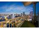 Enjoy breathtaking city views from this private balcony at 777 N Ashley Dr # 2613, Tampa, FL 33602