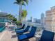 Sunbathe by the pool overlooking the city at 777 N Ashley Dr # 2613, Tampa, FL 33602