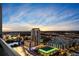 Stunning sunset aerial view of the city showcasing the building's prime location and expansive skyline at 777 N Ashley Dr # 2613, Tampa, FL 33602