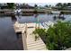 Floating dock with multiple access points to the water at 9830 San Sierra Way, Port Richey, FL 34668