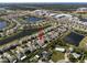 Aerial view of a house in a residential neighborhood at 10026 Crested Fringe Dr, Riverview, FL 33578