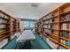 Well-stocked library with ample seating and bookshelves at 3018 59Th S St # 209, Gulfport, FL 33707