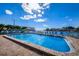 Relaxing community pool with waterfront views at 3018 59Th S St # 209, Gulfport, FL 33707