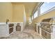 Outdoor kitchen with stainless steel appliances and copper sink at 3731 Tea Leaf Aly, Land O Lakes, FL 34638