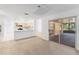 Bright dining room with sliding doors to the patio at 5344 Lowell Ave, Spring Hill, FL 34609