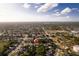 Aerial view showing home's location in a residential neighborhood at 5344 Lowell Ave, Spring Hill, FL 34609