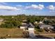 Aerial view showing home's location in a residential neighborhood at 5344 Lowell Ave, Spring Hill, FL 34609