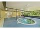 Relax in your own private hot tub, conveniently located on the covered patio at 5344 Lowell Ave, Spring Hill, FL 34609