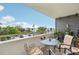 Relaxing balcony boasting scenic water views and outdoor seating at 1050 Riverside Dr # A201, Palmetto, FL 34221
