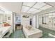Spa-like bathroom with large bathtub and walk-in shower at 1050 Riverside Dr # A201, Palmetto, FL 34221