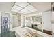 Updated bathroom with a jetted tub and walk-in shower at 1050 Riverside Dr # A201, Palmetto, FL 34221