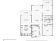 Concise floor plan showcasing a two-bedroom, two-bathroom layout with living and dining areas at 1050 Riverside Dr # A201, Palmetto, FL 34221