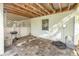 Outdoor patio area with brick pavers and storage at 3302 E Maritana Dr, St Pete Beach, FL 33706