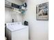 Convenient laundry room with washer, dryer, and shelving at 345 Bayshore Blvd # 610, Tampa, FL 33606
