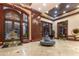 Elegant lobby with high ceilings, marble floors, and comfortable seating at 345 Bayshore Blvd # 610, Tampa, FL 33606