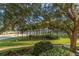 Landscaped grounds with mature trees and walkways at 345 Bayshore Blvd # 610, Tampa, FL 33606