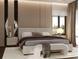 Spacious bedroom with plush bed, neutral tones, and elegant decor at 4441 Pompano Se Dr, St Petersburg, FL 33705