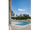 Relaxing pool and patio area, perfect for outdoor entertaining at 4441 Pompano Se Dr, St Petersburg, FL 33705