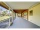 Spacious screened porch, perfect for relaxing and enjoying Florida's outdoors at 18138 Lake Worth Blvd, Port Charlotte, FL 33948
