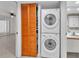 Convenient laundry closet with washer and dryer at 3078 Eastland Blvd # 304, Clearwater, FL 33761