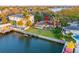 Desirable waterfront home with private dock, grassy backyard, and convenient access to bay area at 52 Sandpiper Rd, Tampa, FL 33609