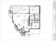 Ground floor plan showcasing open living and kitchen area at 7176 S Shore Dr, South Pasadena, FL 33707
